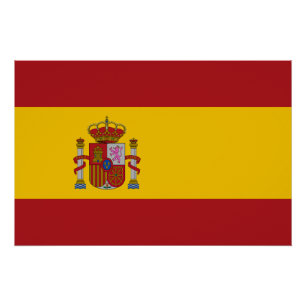 スペインの旗 ポスター