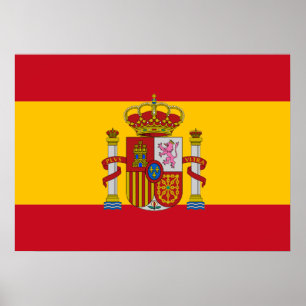 スペインの旗 ポスター