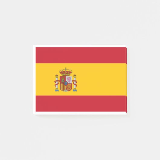 スペインの旗 ポストイット (正面)
