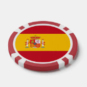 スペインの旗 ポーカーチップ (シングル)