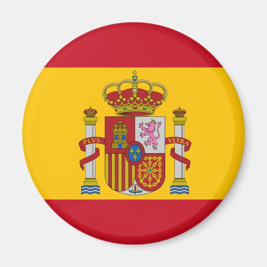 スペインの旗 マグネット (正面)