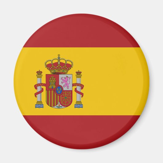 スペインの旗 マグネット (正面)