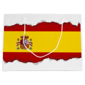 スペインの旗 ラージペーパーバッグ (正面)