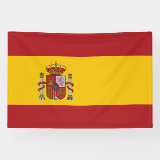 スペインの旗 横断幕 (横)