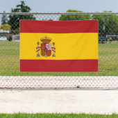 スペインの旗 横断幕 (インサイチュ)