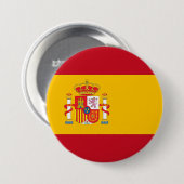 スペインの旗 缶バッジ (正面&裏面)