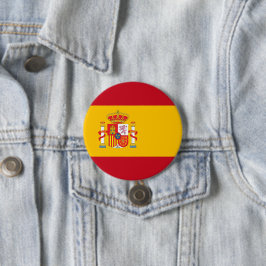 スペインの旗 缶バッジ
