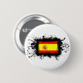 スペインの旗 缶バッジ (正面&裏面)