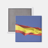 スペインの旗 RF) マグネット (正面/裏面)