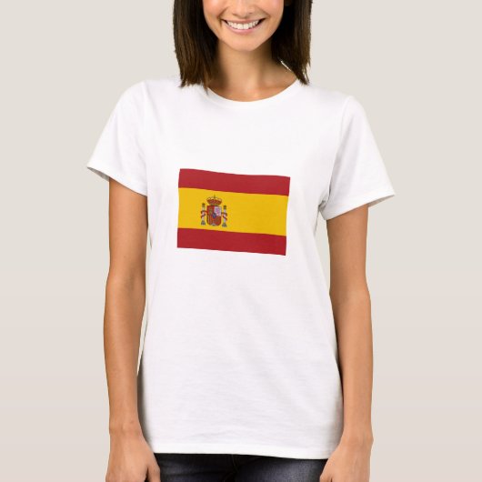 スペインの旗 Tシャツ (正面)