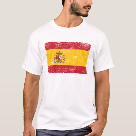 スペインの旗 Tシャツ (正面)