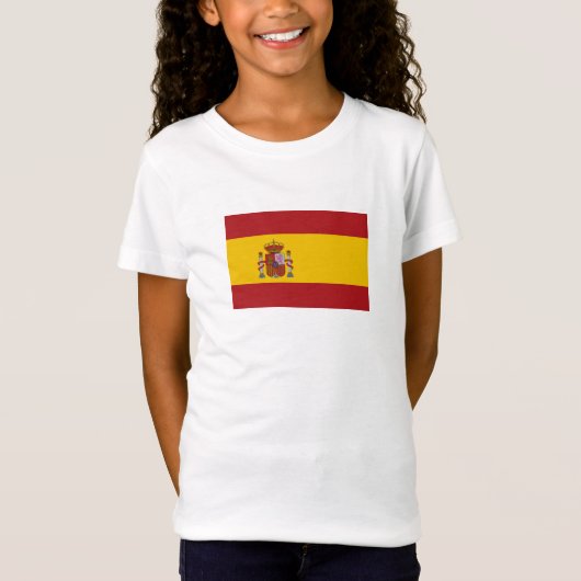 スペインの旗 Tシャツ (正面)
