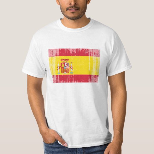 スペインの旗 Tシャツ (正面)