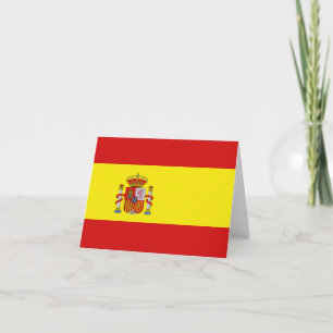 スペインの旗Notecard カード