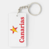 スペインの星 - カナリア諸島 キーホルダー (裏面)