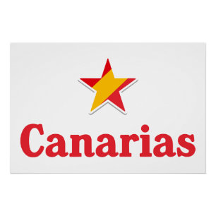 スペインの星 – カナリア諸島 ポスター