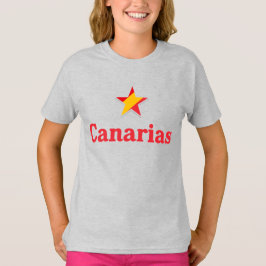 スペインの星 – カナリア諸島 Tシャツ