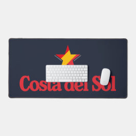 スペインの星 コスタデルソル デスクマット