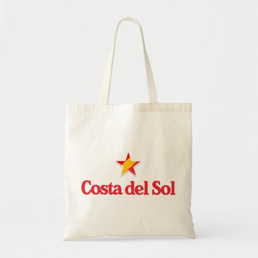 スペインの星 コスタ・デル・ソル トートバッグ (正面)