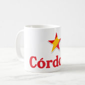 スペインの星 - コルドバ コーヒーマグカップ (正面左)