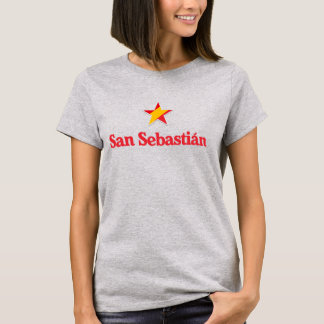 スペインの星 - サンセバスチャン Tシャツ