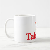スペインの星 - タバルニア コーヒーマグカップ (左)