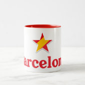 スペインの星 - バルセロナ ツートーンマグカップ (中央)