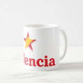 スペインの星 - バレンシア コーヒーマグカップ (正面右)