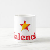 スペインの星 - バレンシア コーヒーマグカップ (中央)