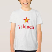 スペインの星 - バレンシア トライブレンドTシャツ (正面)