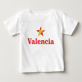 スペインの星 - バレンシア ベビーTシャツ