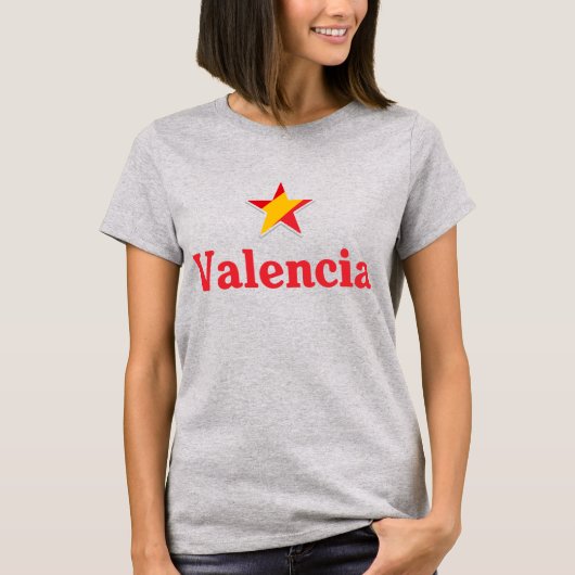 スペインの星 - バレンシア Tシャツ (正面)