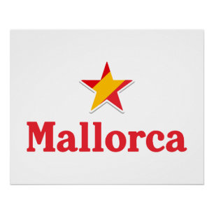 スペインの星 - マヨルカ島 ポスター