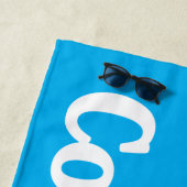 スペインの星 – Costa Brava ビーチタオル (インサイチュ)