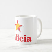 スペインの星 – Galicia コーヒーマグカップ (正面右)