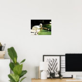 スペインの春のペリカン ポスター (ホームオフィス)