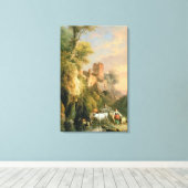 スペインの景 キャンバスプリント (インサイチュ (ウッドフロア))