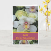 スペインの母の日 カード (黄色い花)