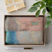 スペインの沿岸町(ヴィンテージスペインの景観) 薄葉紙 (ギフト)