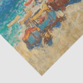 スペインの沿岸町(ヴィンテージスペインの景観) 薄葉紙 (詳細)