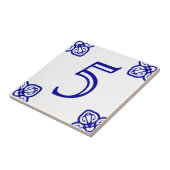 スペインの番号タイル タイル (側面)