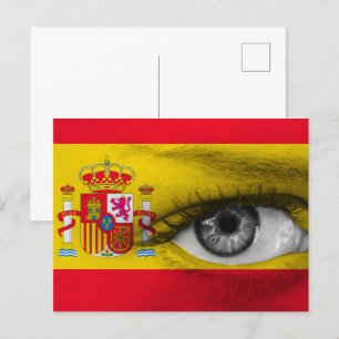 スペインの目 ポストカード