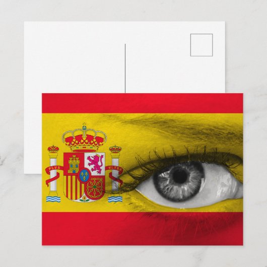 スペインの目 ポストカード (正面/裏面)