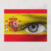 スペインの目 ポストカード (正面)