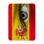 スペインの目 マグネット (縦)