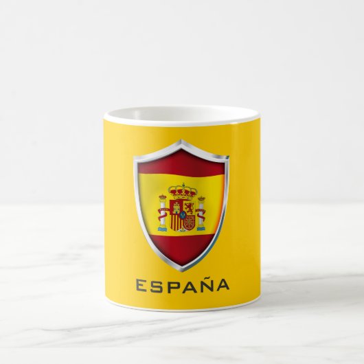 スペインの盾 コーヒーマグカップ (中央)