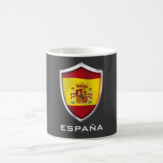 スペインの盾 コーヒーマグカップ (中央)