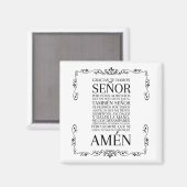 スペインの祈りの言葉磁石 マグネット (正面/裏面)