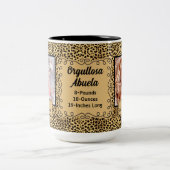 スペインの祖母|ベビーチーター写真マグ ツートーンマグカップ (中央)