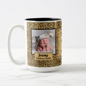 スペインの祖母|ベビーチーター写真マグ ツートーンマグカップ (左)